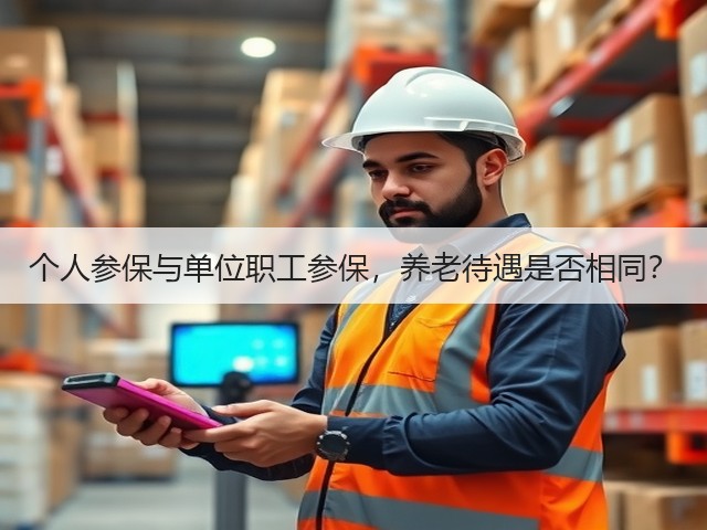 个人参保与单位职工参保,养老待遇是否相同?(图1) 个人参保与单位职工参保,养老待遇是否相同?(图1)