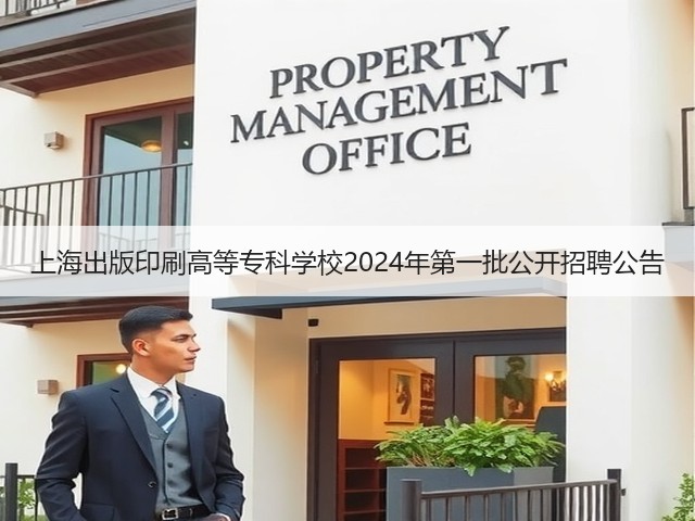 上海出版印刷高等专科学校2024年第一批公开招聘公告(图1) 上海出版印刷高等专科学校2024年第一批公开招聘公告(图1)