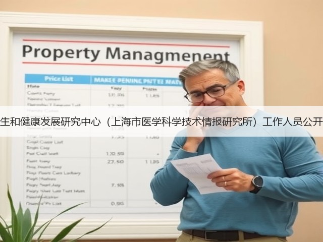 上海市卫生和健康发展研究中心（上海市医学科学技术情报研究所）工作人员公开招聘公告(图1)