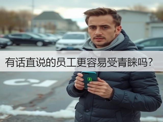 有话直说的员工更容易受青睐吗?(图1) 有话直说的员工更容易受青睐吗?(图1)