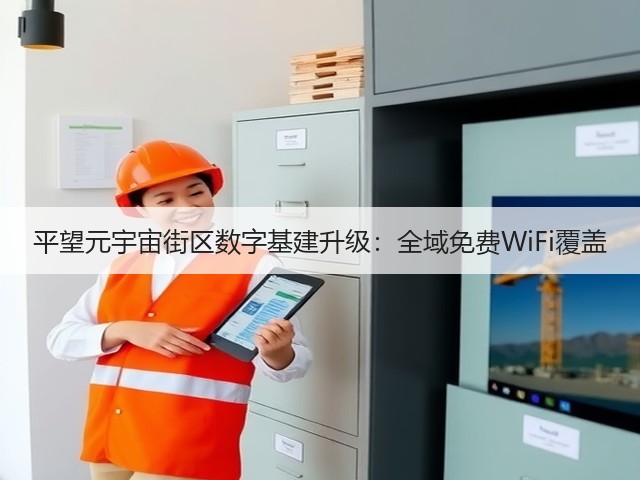 平望元宇宙街区数字基建升级:全域免费WiFi覆盖(图3) 平望元宇宙街区数字基建升级:全域免费WiFi覆盖(图3)