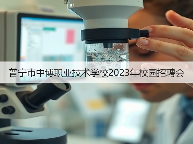 普宁市中博职业技术学校2023年校园招聘会(图2) 普宁市中博职业技术学校2023年校园招聘会(图2)