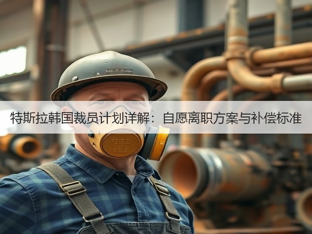 特斯拉韩国裁员计划详解:自愿离职方案与补偿标准(图3) 特斯拉韩国裁员计划详解:自愿离职方案与补偿标准(图3)
