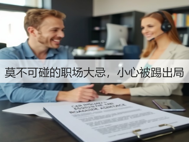 莫不可碰的职场大忌,小心被踢出局(图3) 莫不可碰的职场大忌,小心被踢出局(图3)