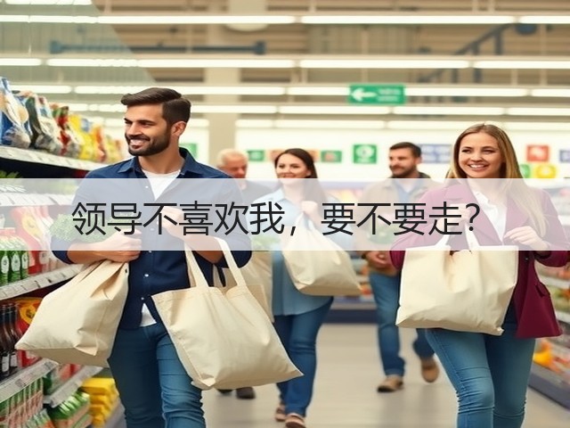 领导不喜欢我,要不要走?(图2) 领导不喜欢我,要不要走?(图2)