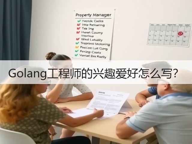 Golang工程师的兴趣爱好怎么写?(图3) Golang工程师的兴趣爱好怎么写?(图3)