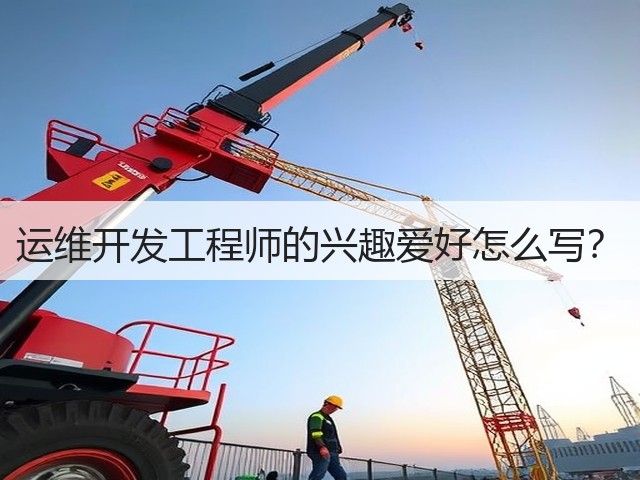 运维开发工程师的兴趣爱好怎么写？(图2)