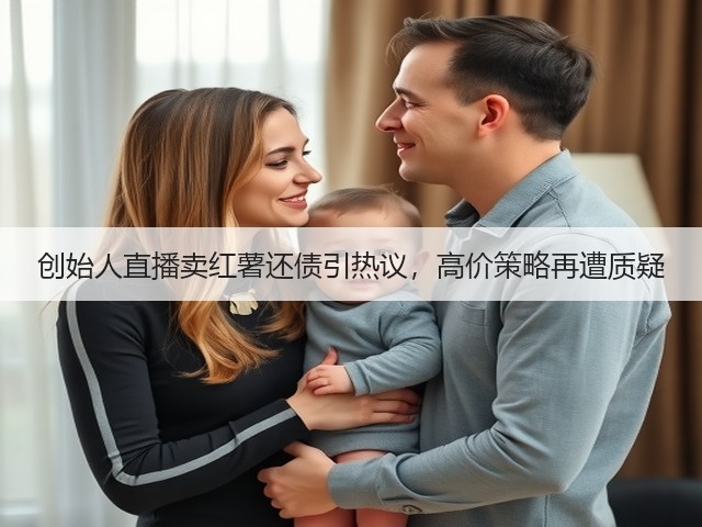 创始人直播卖红薯还债引热议，高价策略再遭质疑(图1)