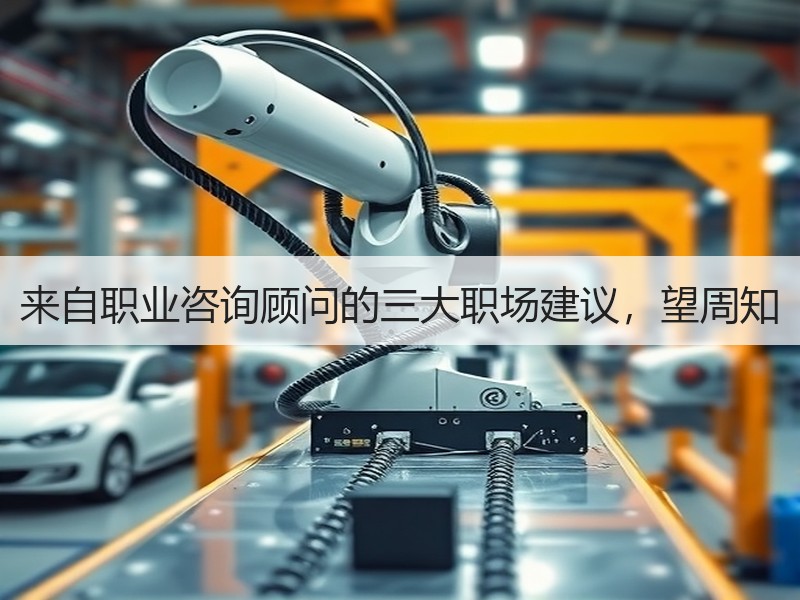 来自职业咨询顾问的三大职场建议，望周知