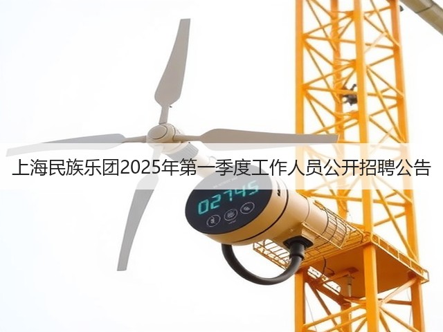 上海民族乐团2025年第一季度工作人员公开招聘公告(图3)