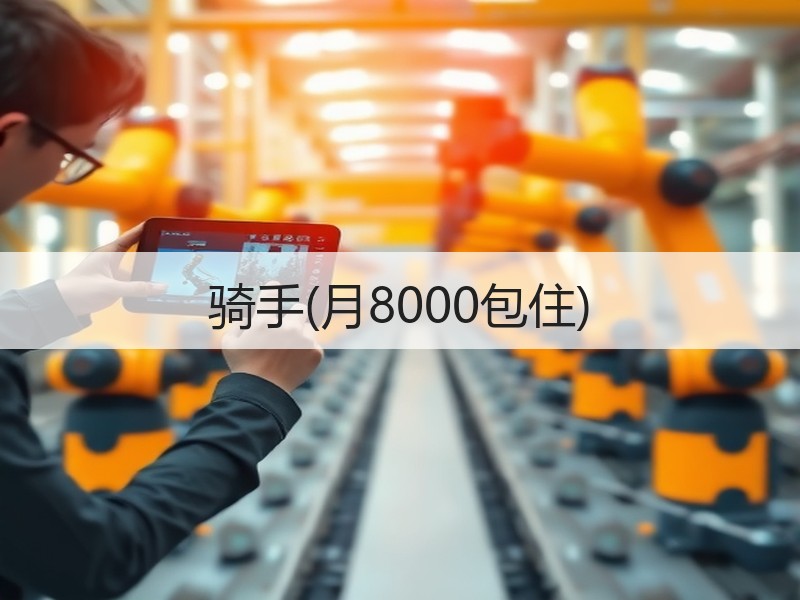 骑手(月8000包住)
