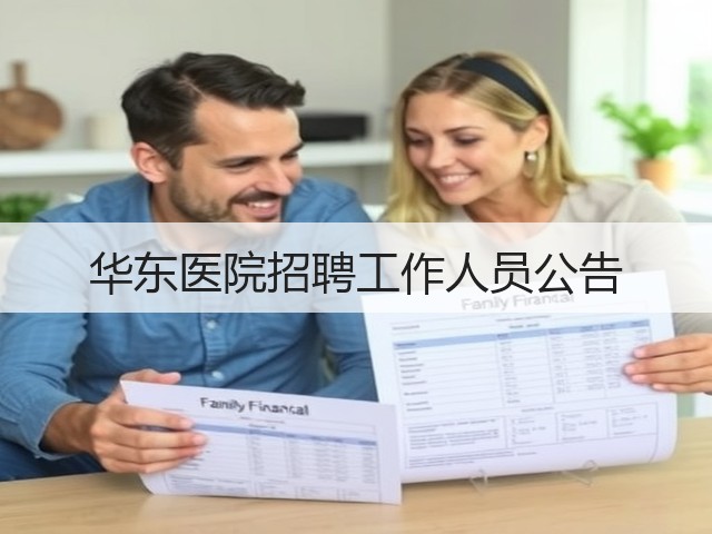 华东医院招聘工作人员公告(图2)
