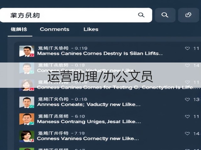 运营助理/办公文员(图1) 运营助理/办公文员(图1)