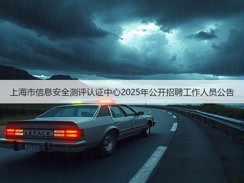 上海市信息安全测评认证中心2025年公开招聘工作人员公告