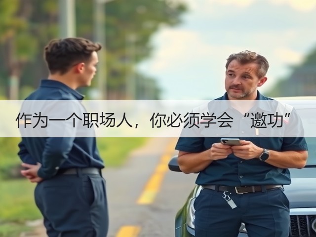 作为一个职场人,你必须学会“邀功”(图3) 作为一个职场人,你必须学会“邀功”(图3)