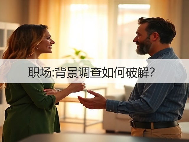 职场:背景调查如何破解?(图1) 职场:背景调查如何破解?(图1)
