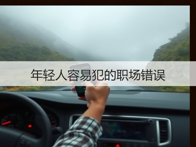 年轻人容易犯的职场错误(图2) 年轻人容易犯的职场错误(图2)