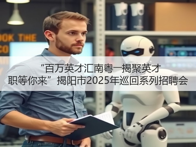 “百万英才汇南粤――揭聚英才 职等你来”揭阳市2025年巡回系列招聘会(图3) “百万英才汇南粤――揭聚英才 职等你来”揭阳市2025年巡回系列招聘会(图3)