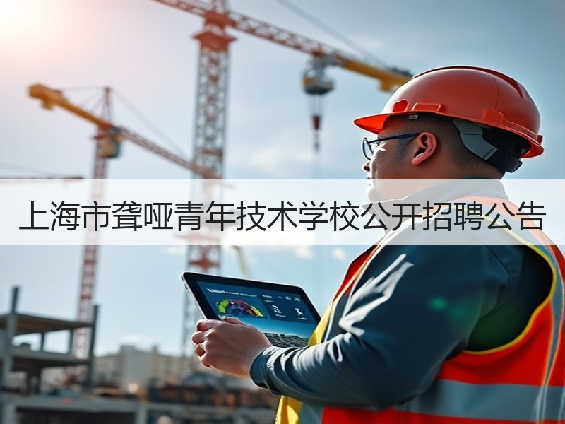 上海市聋哑青年技术学校公开招聘公告