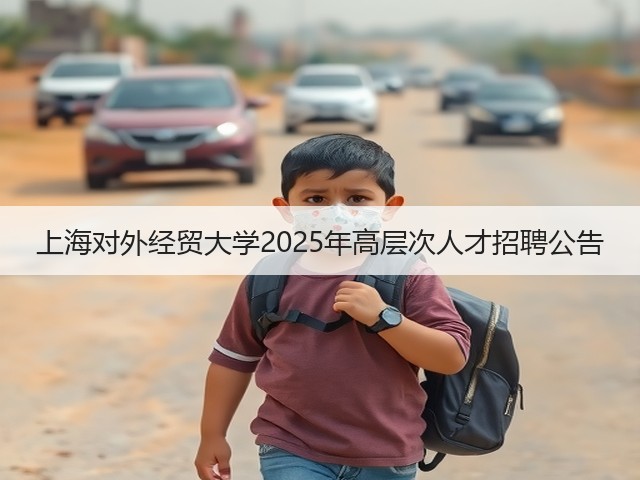 上海对外经贸大学2025年高层次人才招聘公告(图3) 上海对外经贸大学2025年高层次人才招聘公告(图3)