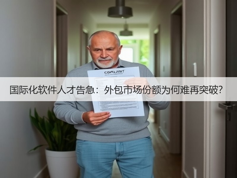 国际化软件人才告急：外包市场份额为何难再突破？