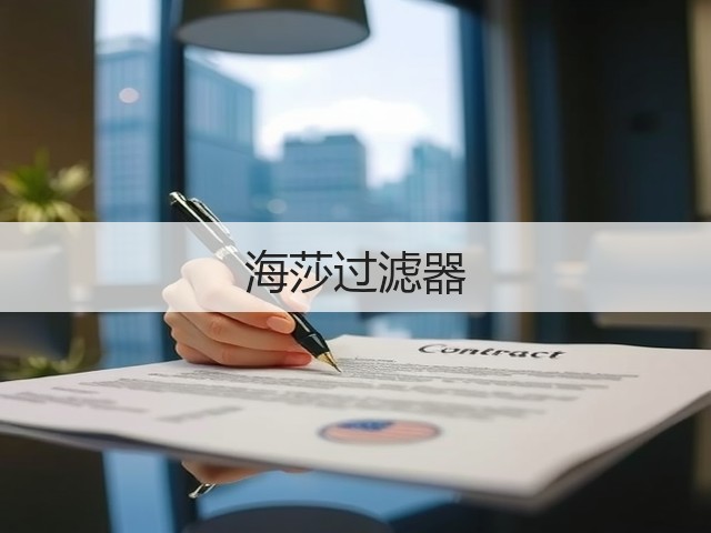 海莎过滤器(图2)