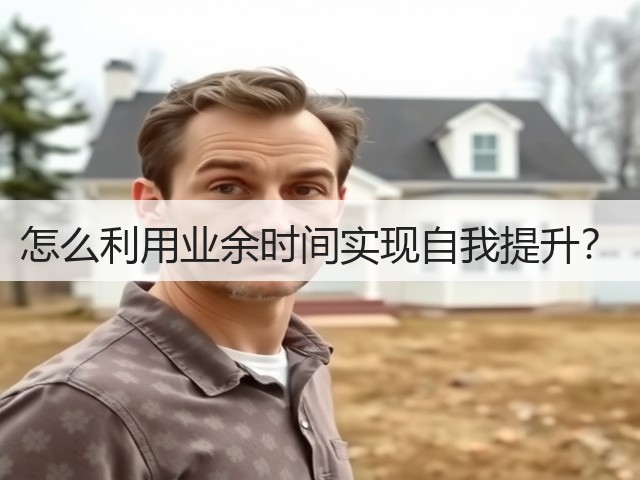 怎么利用业余时间实现自我提升?(图1) 怎么利用业余时间实现自我提升?(图1)