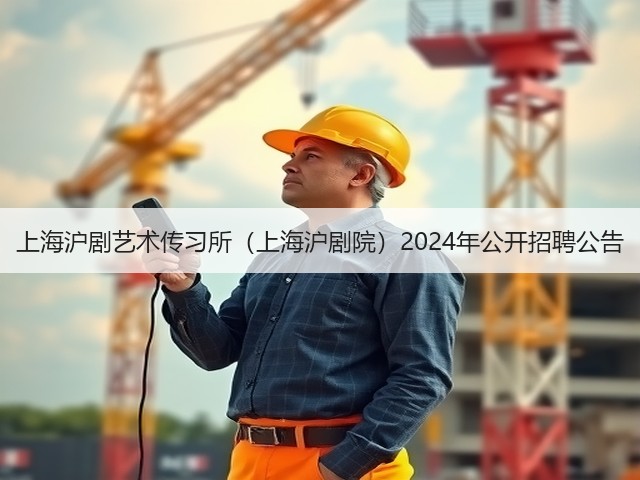 上海沪剧艺术传习所(上海沪剧院)2024年公开招聘公告(图3) 上海沪剧艺术传习所(上海沪剧院)2024年公开招聘公告(图3)