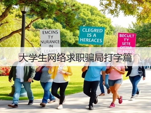 大学生网络求职骗局打字篇(图2) 大学生网络求职骗局打字篇(图2)