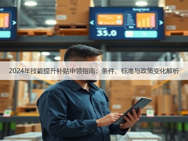 2024年技能提升补贴申领指南：条件、标准与政策变化解析(图1)