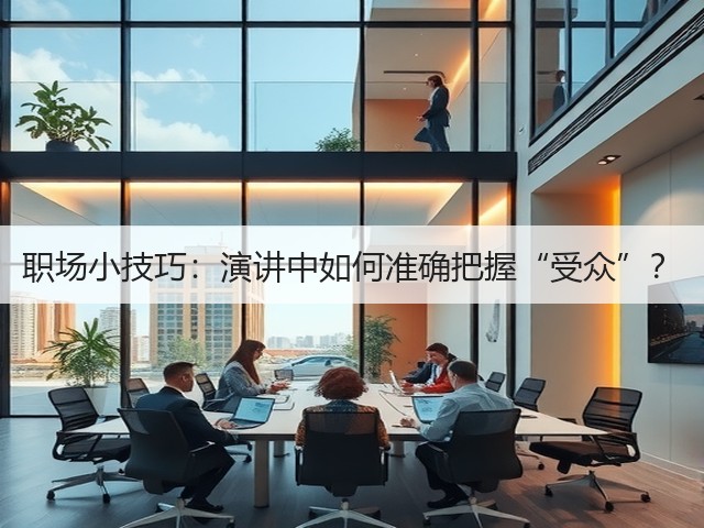职场小技巧：演讲中如何准确把握“受众”？(图1)
