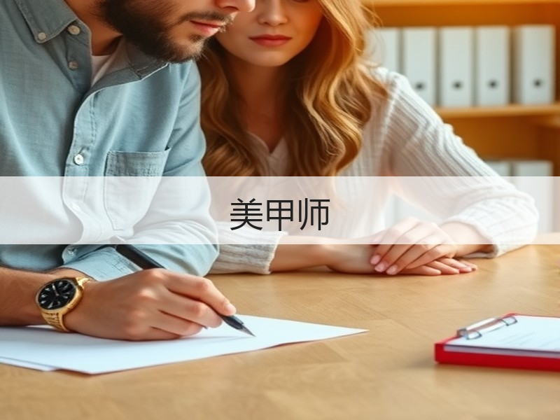 美甲师