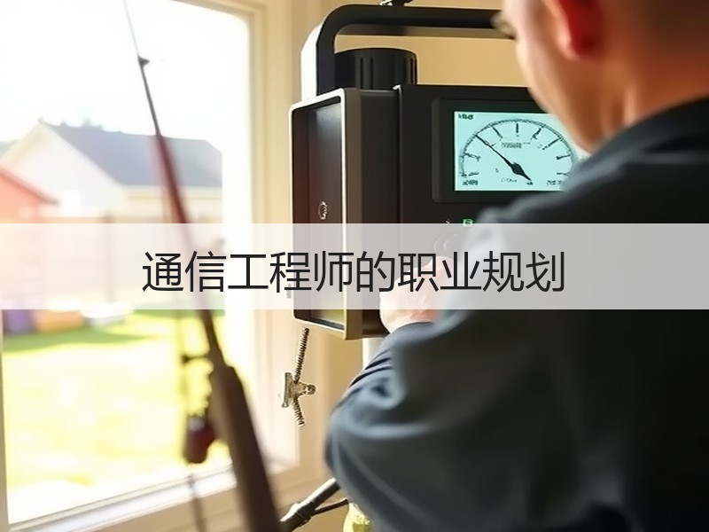 通信工程师的职业规划