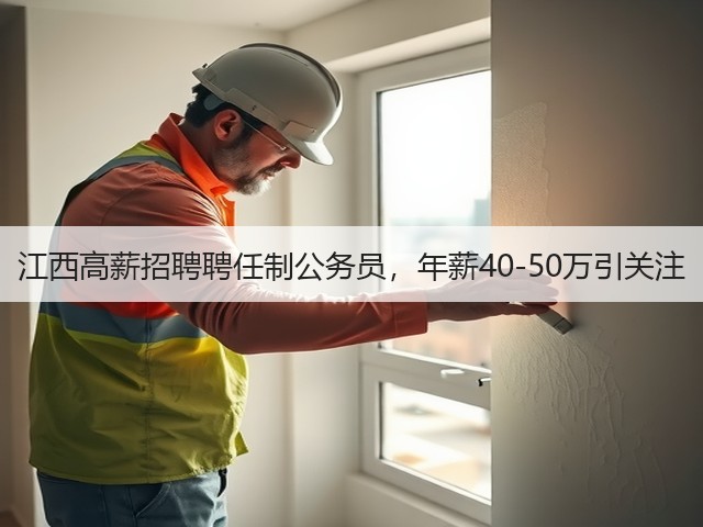 江西高薪招聘聘任制公务员,年薪40-50万引关注(图1) 江西高薪招聘聘任制公务员,年薪40-50万引关注(图1)