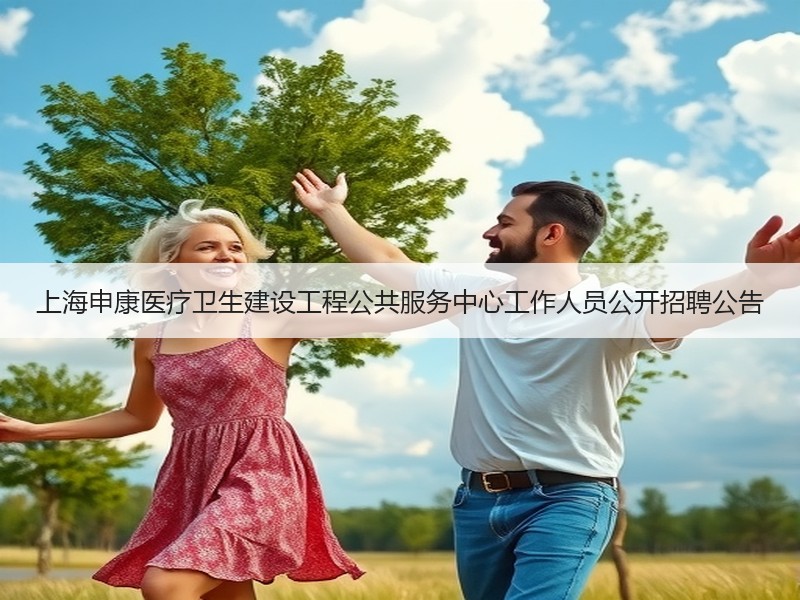 上海申康医疗卫生建设工程公共服务中心工作人员公开招聘公告