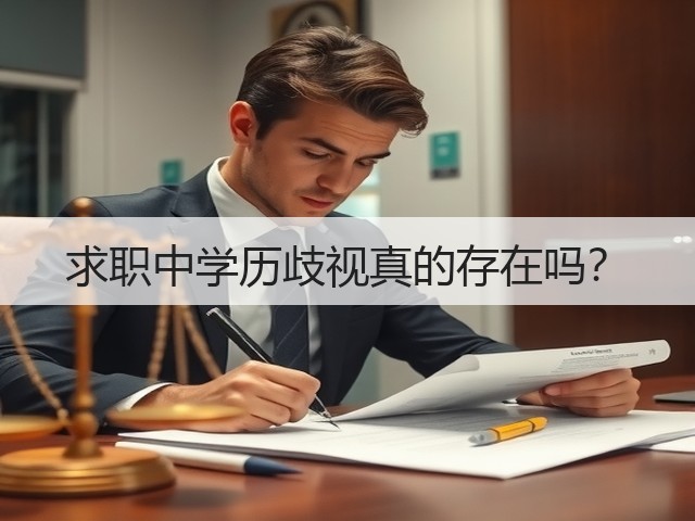 求职中学历歧视真的存在吗?(图1) 求职中学历歧视真的存在吗?(图1)