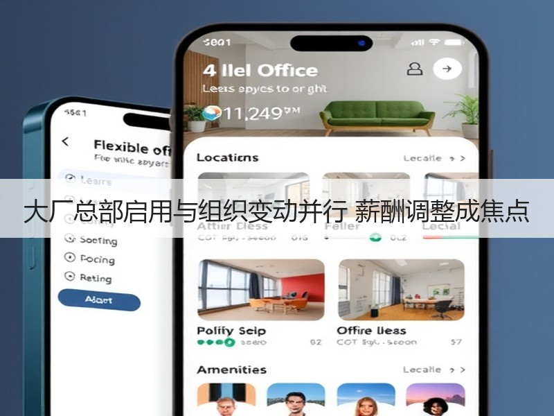 大厂总部启用与组织变动并行 薪酬调整成焦点
