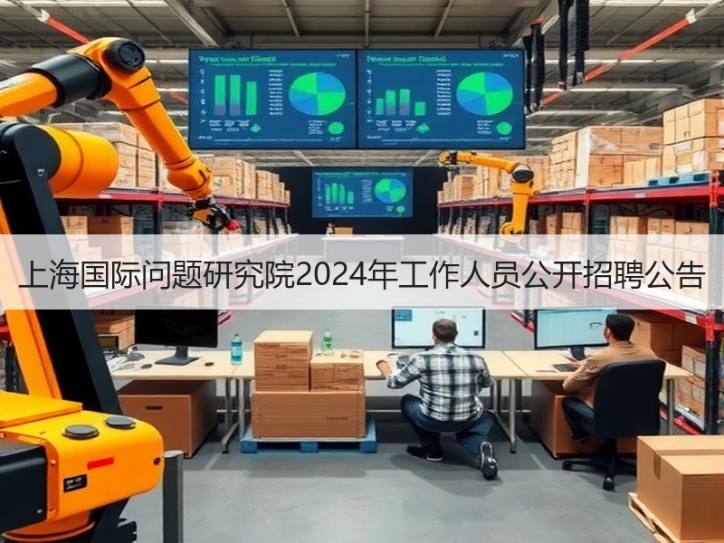上海国际问题研究院2024年工作人员公开招聘公告