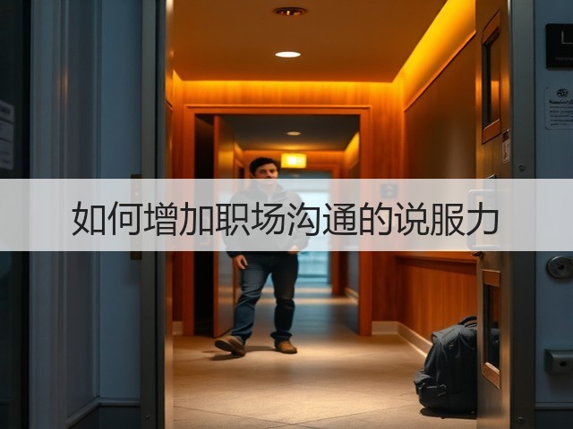 如何增加职场沟通的说服力(图2) 如何增加职场沟通的说服力(图2)