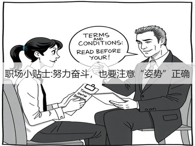 职场小贴士:努力奋斗,也要注意“姿势”正确(图2) 职场小贴士:努力奋斗,也要注意“姿势”正确(图2)
