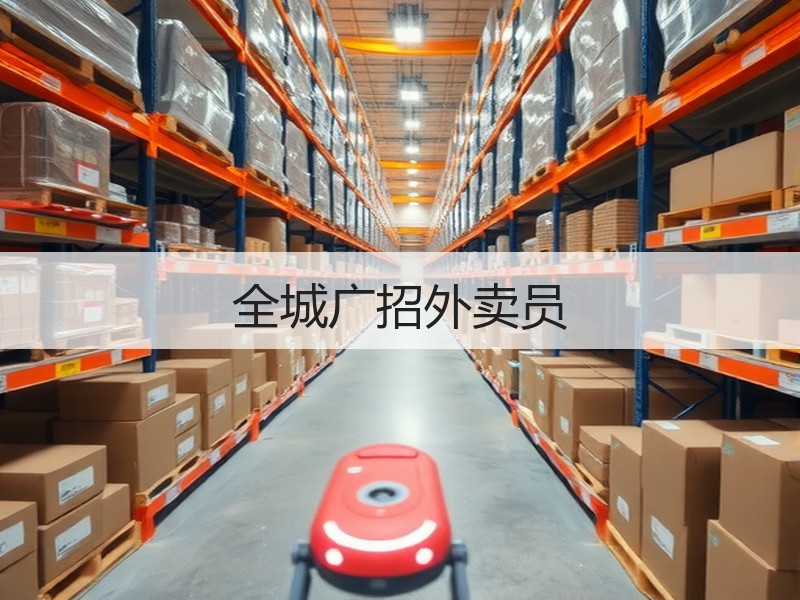 全城广招外卖员