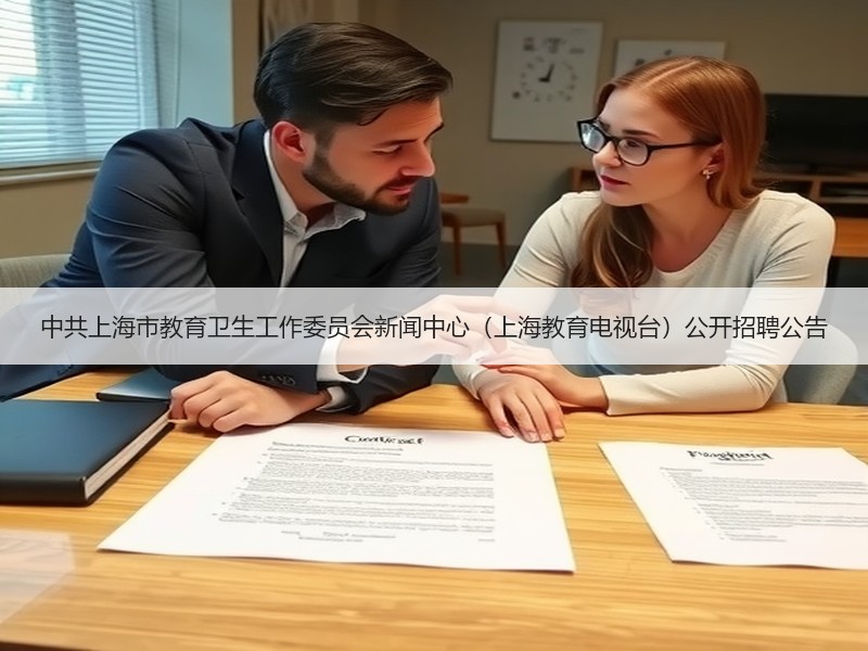 中共上海市教育卫生工作委员会新闻中心（上海教育电视台）公开招聘公告