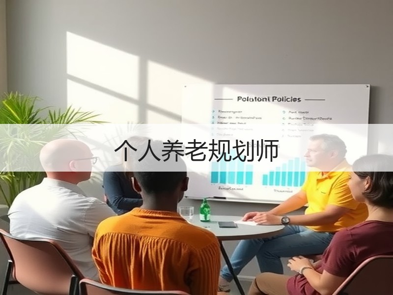 个人养老规划师