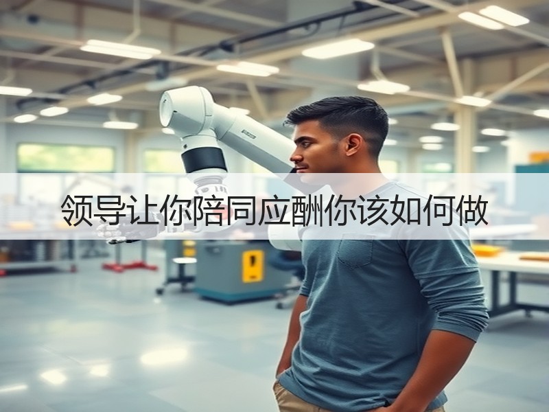 领导让你陪同应酬你该如何做