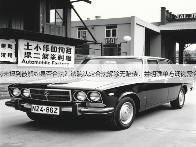 拒绝合理调岗未报到被解约是否合法？法院认定合法解除无赔偿，并明确单方调岗需合理且不降薪(图1)