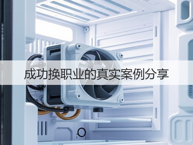 成功换职业的真实案例分享(图1) 成功换职业的真实案例分享(图1)
