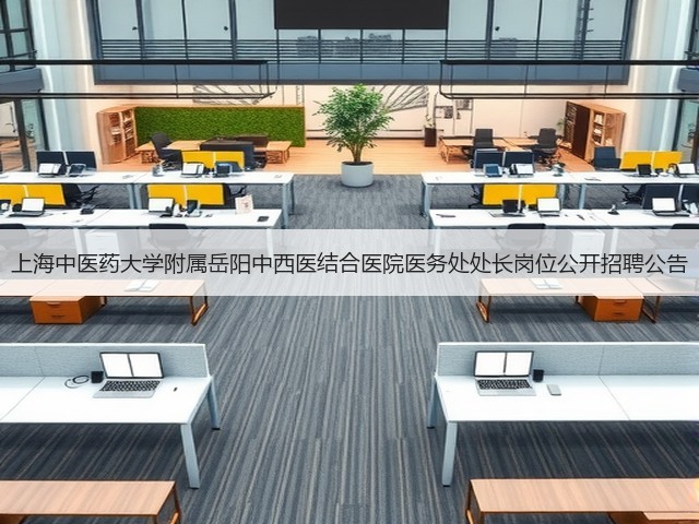 上海中医药大学附属岳阳中西医结合医院医务处处长岗位公开招聘公告(图2)