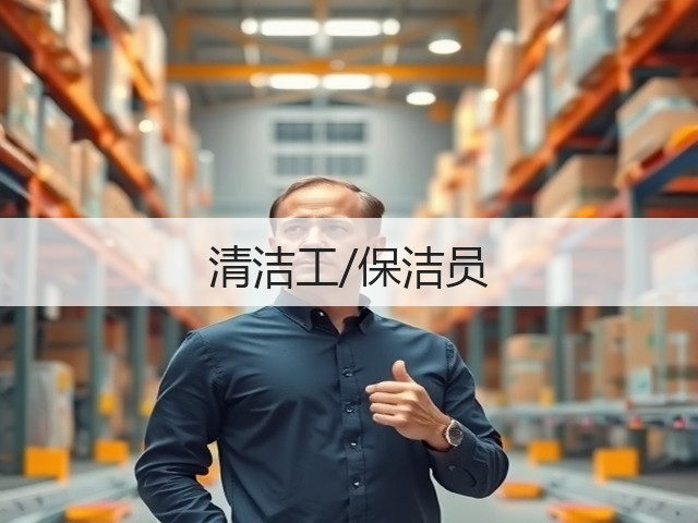 清洁工/保洁员(图1)
