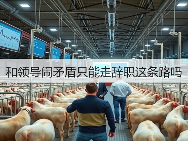 和领导闹矛盾只能走辞职这条路吗(图2) 和领导闹矛盾只能走辞职这条路吗(图2)