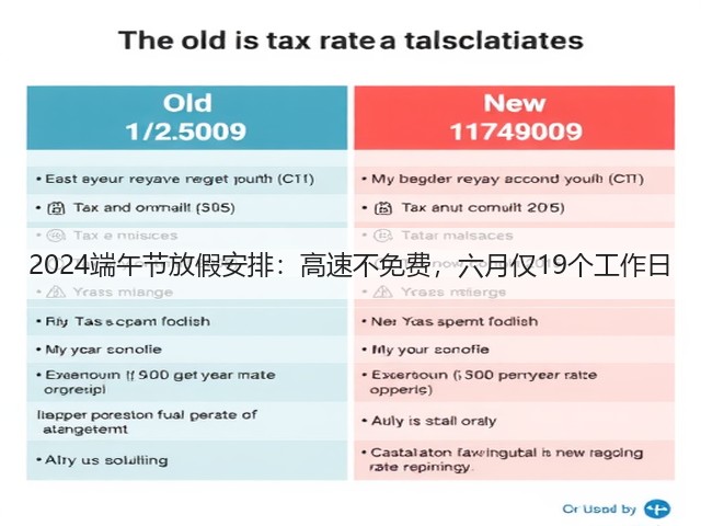 2024端午节放假安排:高速不免费,六月仅19个工作日(图3) 2024端午节放假安排:高速不免费,六月仅19个工作日(图3)